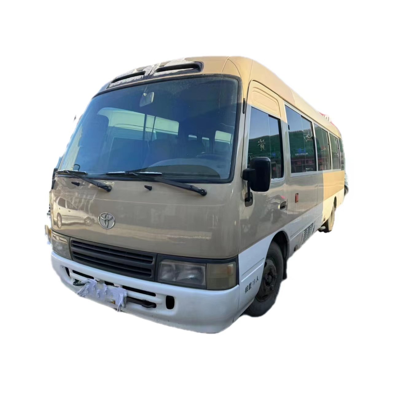 Good Condition 30 Seater Bus Used Car Toyota Coaster Passenger Bus Coach at Low Price for Sale